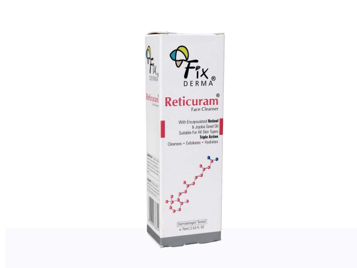 Fixderma Reticuram Face Cleanser, 75ml