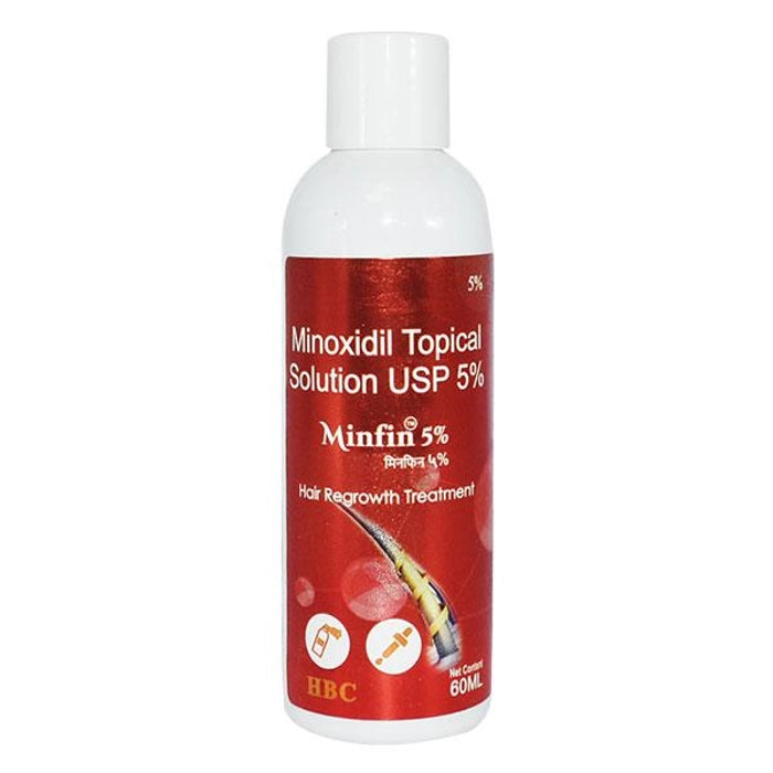 Minfin 5% hair Growth solution, 60ml