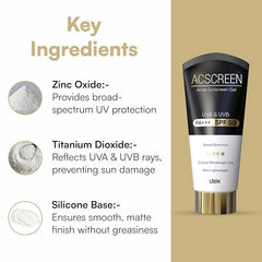 AC Screen Acne Sunscreen Gel SPF 50, 50 ml