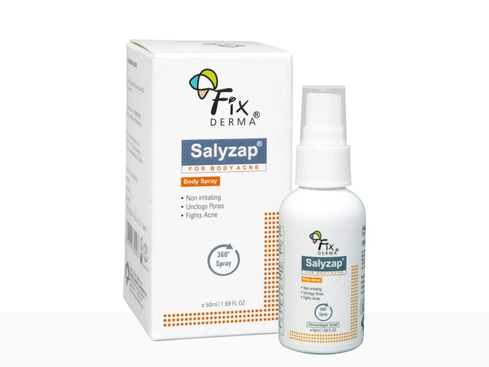 Fixderma Salyzap Body Spray, 50ml