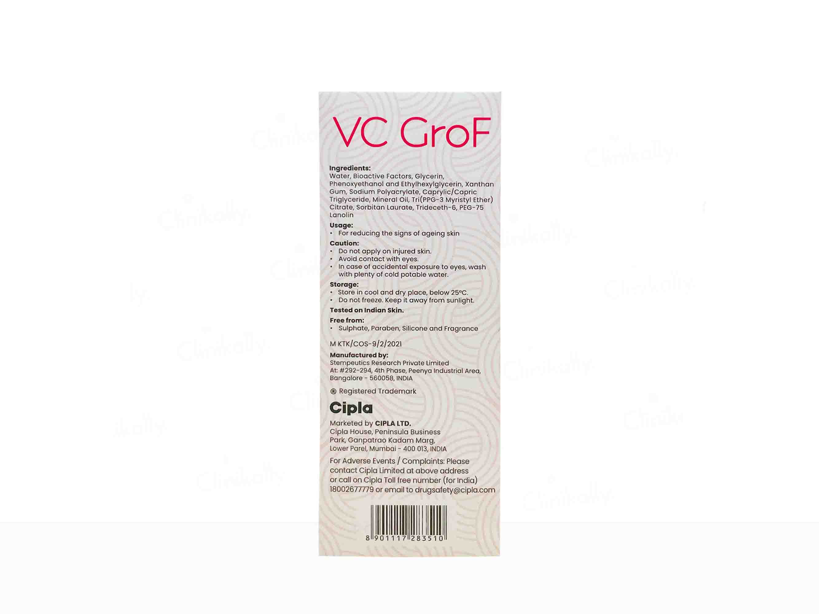 Vc Grof Face Serum