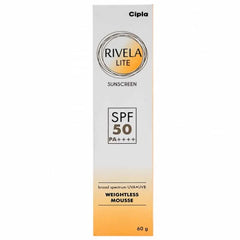 Rivela Lite Sunscreen SPF 50 PA++++, 60gm