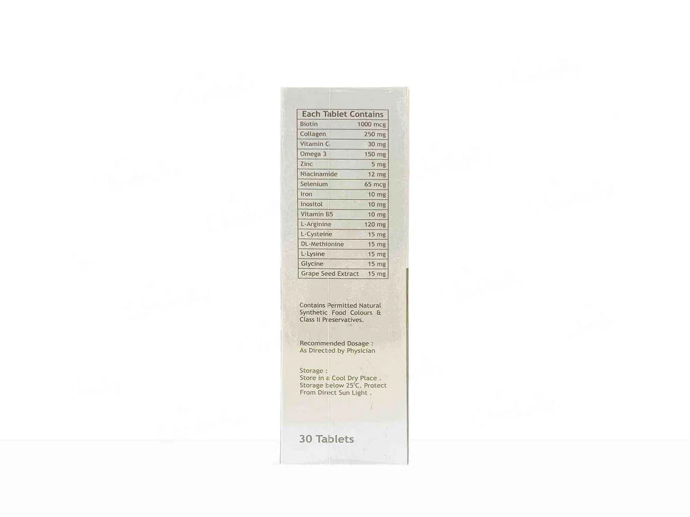 Azelia Biotin & Collagen Supplement Tablet