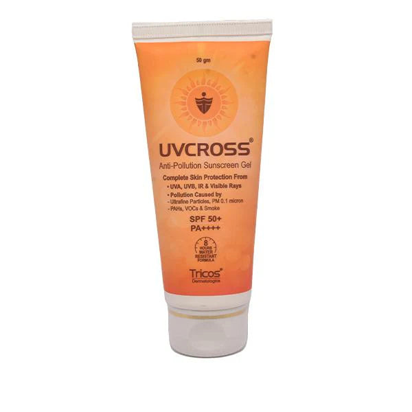 Uvcross Anti-Pollution Sunscreen Gel SPF 50+