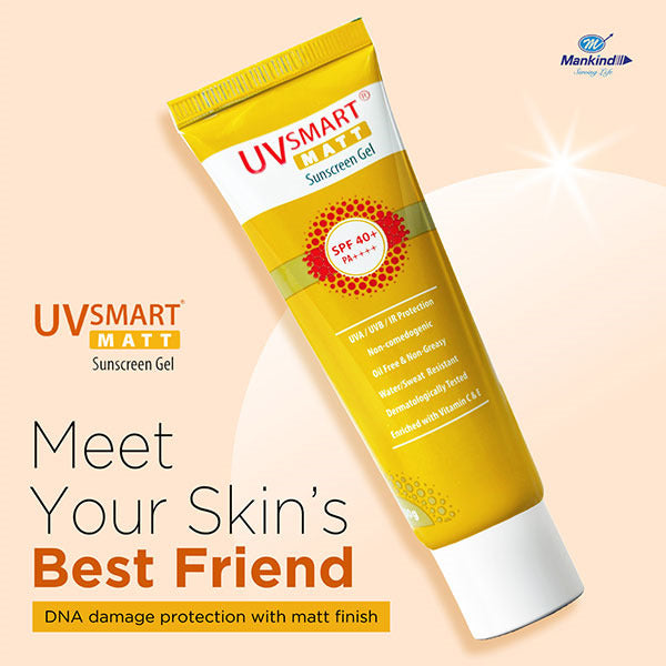 UVsmart Matt Sunscreen SPF 40, PA++++, 50 gm