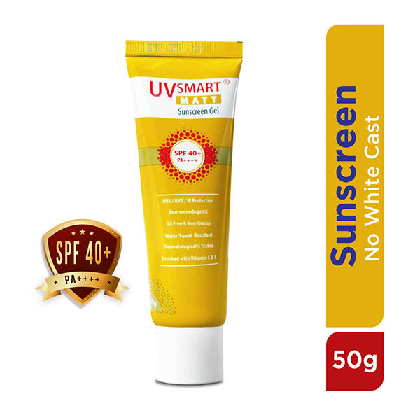 UVsmart Matt Sunscreen SPF 40, PA++++, 50 gm